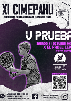 Cartel del torneo