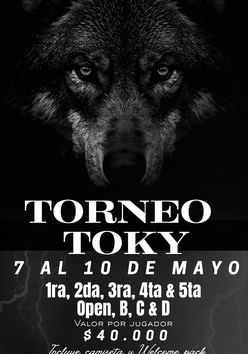 Cartel del torneo