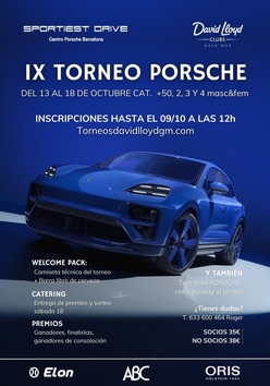Cartel del torneo