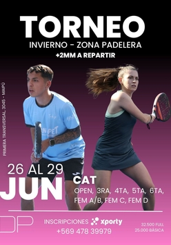 Cartel del torneo