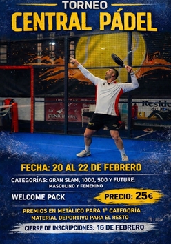 Cartel del torneo