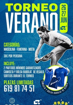 Cartel del torneo