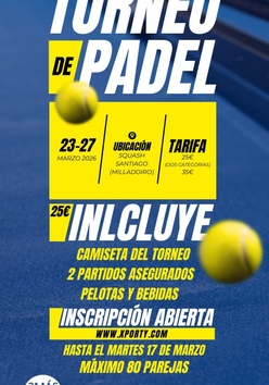 Cartel del torneo