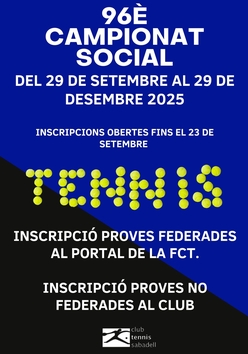 Cartel del torneo