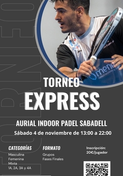 Cartel del torneo