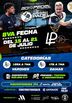 Cartel del torneo