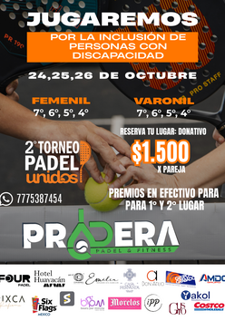 Cartel del torneo