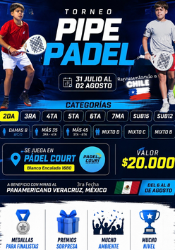 Cartel del torneo