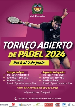 Cartel del torneo