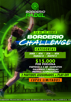 Cartel del torneo
