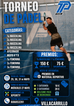 Cartel del torneo