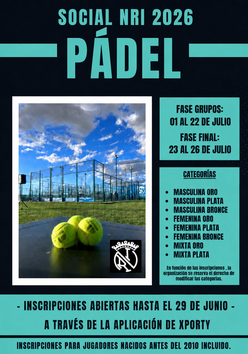 Cartel del torneo