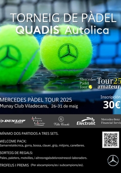 Cartel del torneo