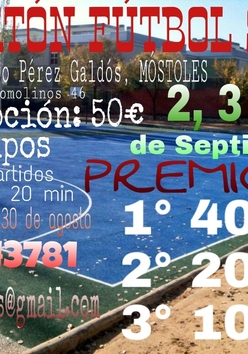 Cartel del torneo