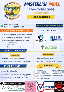 Cartel del torneo