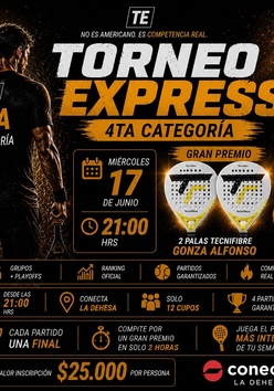 Cartel del torneo