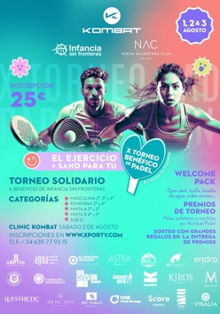 Cartel del torneo