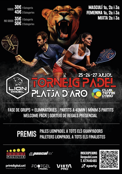 Cartel del torneo