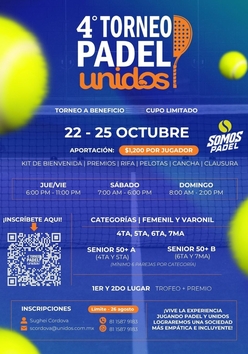 Cartel del torneo