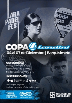Cartel del torneo