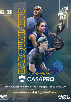Cartel del torneo
