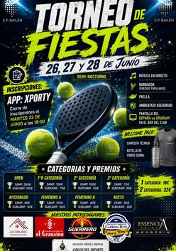 Cartel del torneo