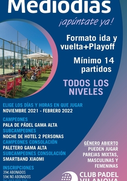 Cartel del torneo