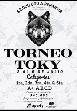 Cartel del torneo