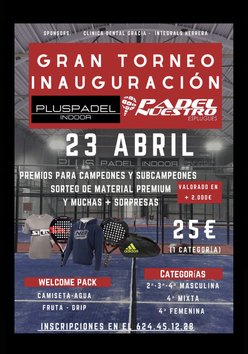 Cartel del torneo