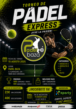 Cartel del torneo