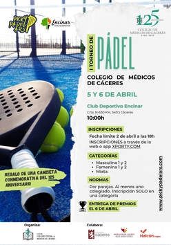 Cartel del torneo
