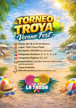 Cartel del torneo