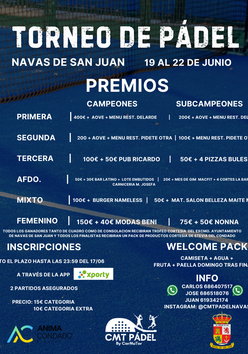 Cartel del torneo
