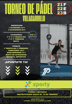 Cartel del torneo