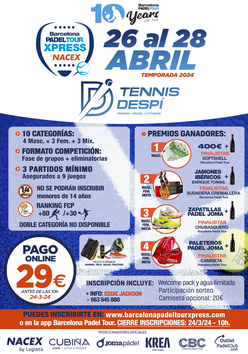 Cartel del torneo