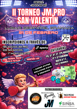 Cartel del torneo