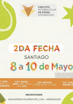 Cartel del torneo