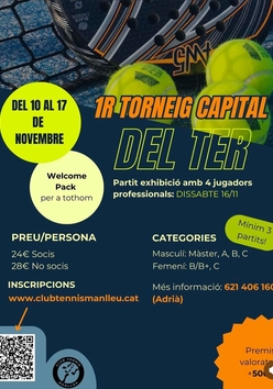 Cartel del torneo