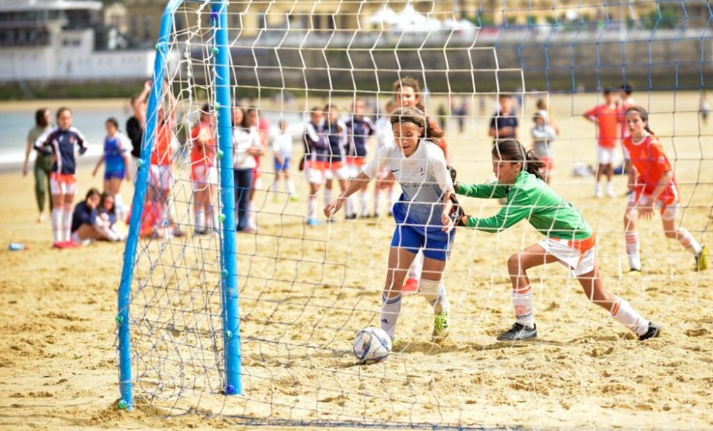 La PLAYA de la Concha encumbra a sus campeones