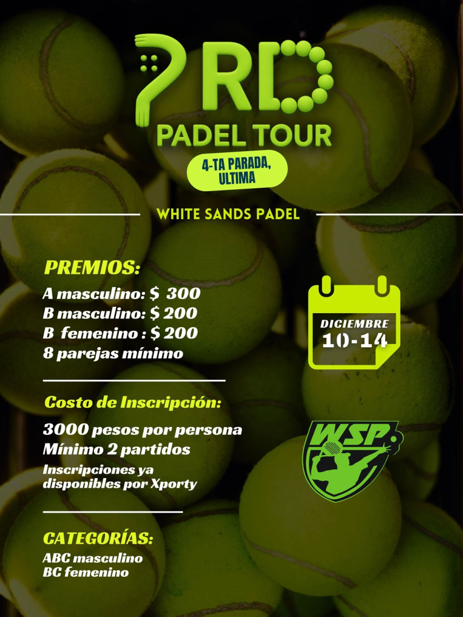 4ª Parada en White Sands Padel