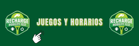 Juegos y horarios publicados