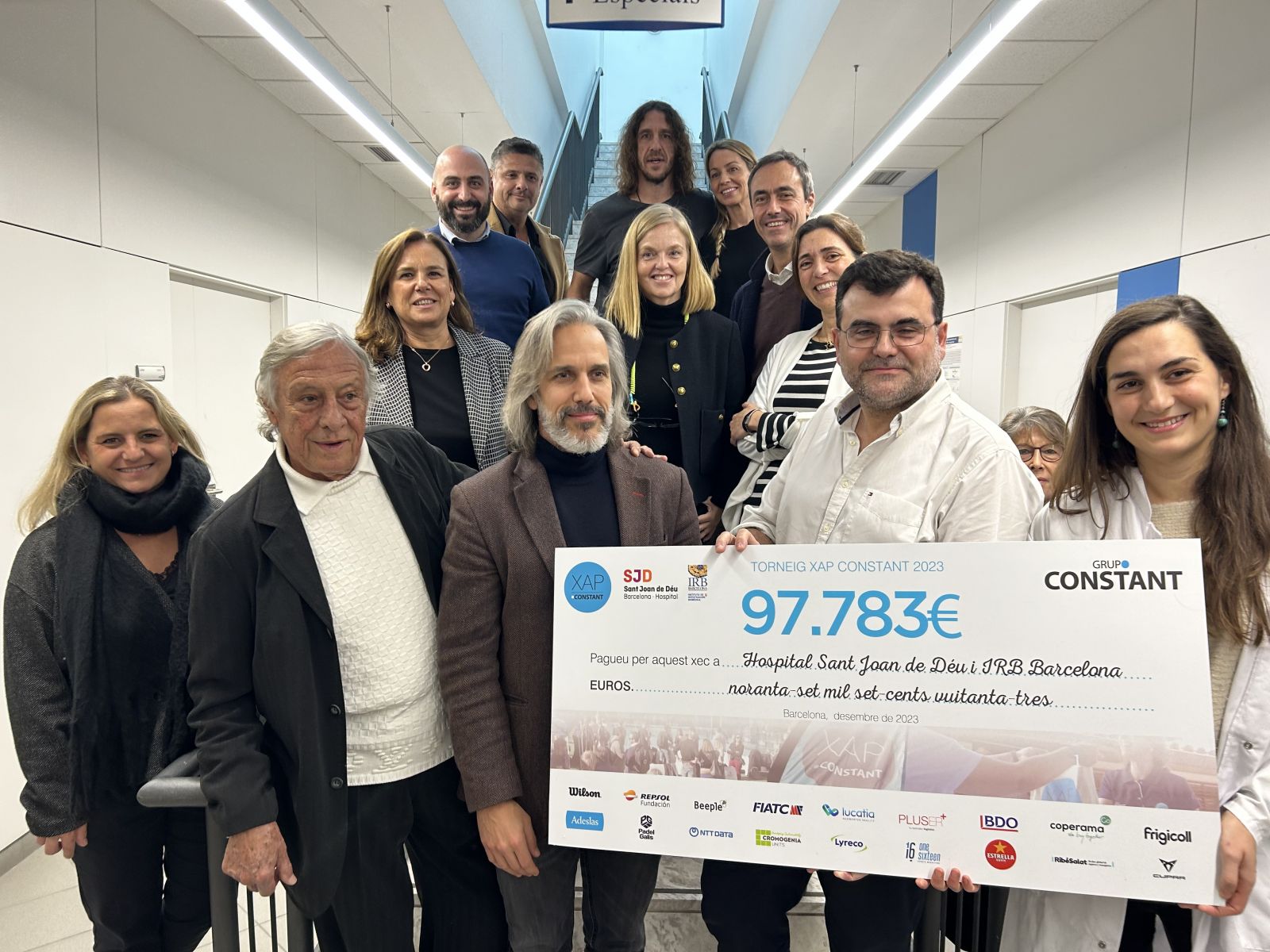 Grupo Constant lliura el Xec Solidari XAP