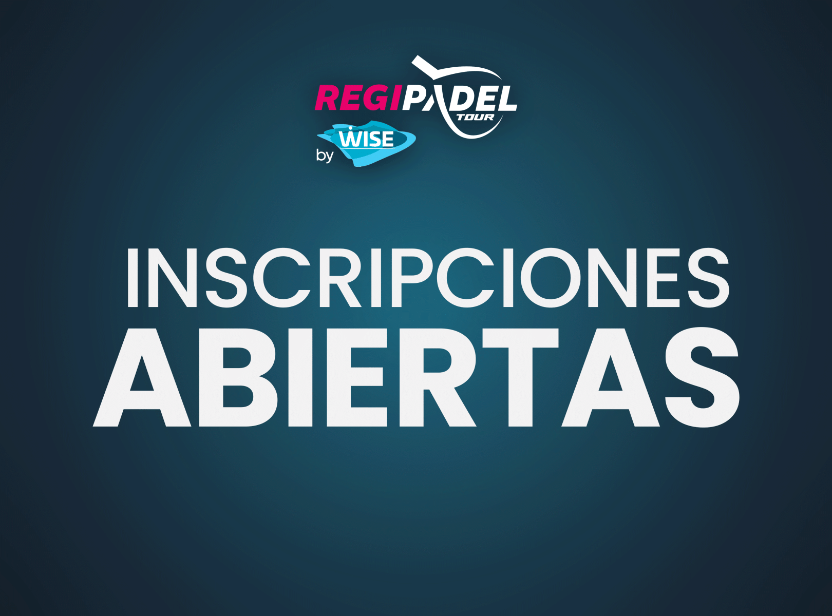 INSCRIPCIONES ABIERTAS!!